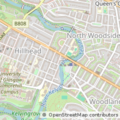 Map of Glasgow