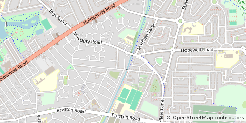 Map of Hull