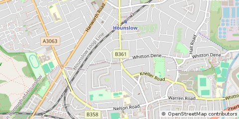 Map of Ashford