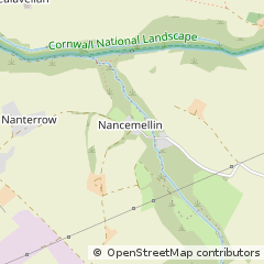 Map of Camborne, Cornwall