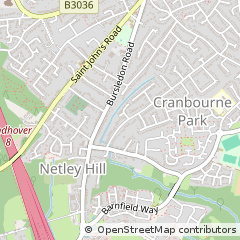 Map of Southampton