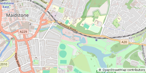 Map of Maidstone