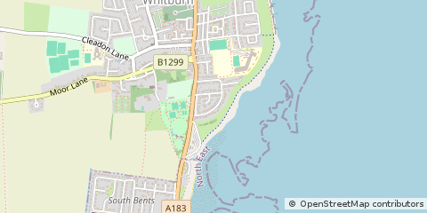 Map of Sunderland