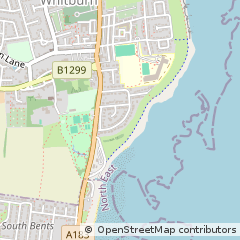 Map of Sunderland