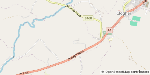 Map of Clogher, Co Tyrone