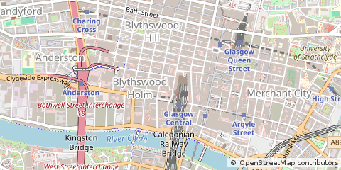Map of Glasgow