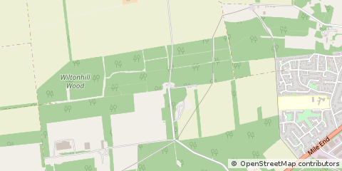 Map of Brandon, Suffolk