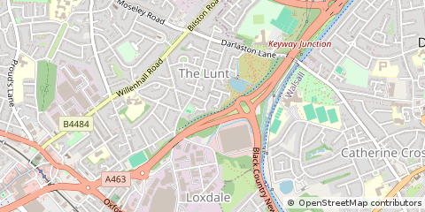 Map of Bilston, West Midlands