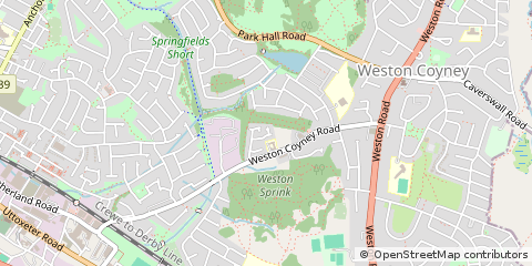 Map of Stoke-on-Trent