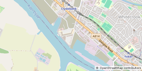Map of Clydebank