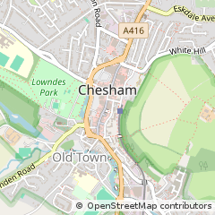 Map of Chesham