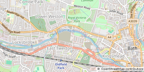 Map of Bath