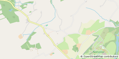 Map of Carmarthen, Dyfed