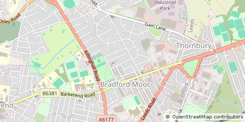 Map of Bradford