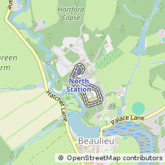 Map of Brockenhurst, Hants