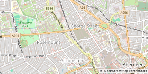 Map of Aberdeen