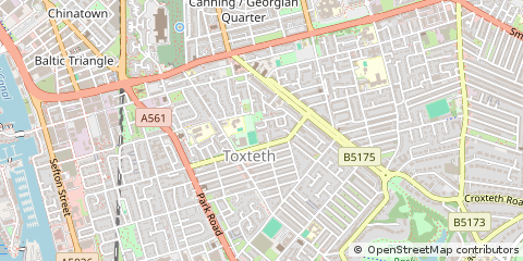 Map of Liverpool