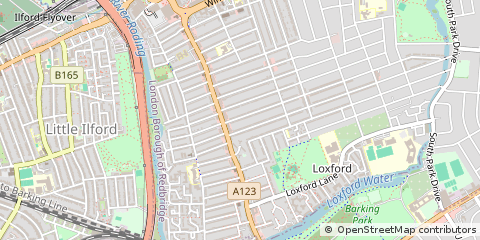 Map of Ilford