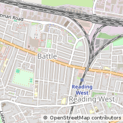 Map of Reading