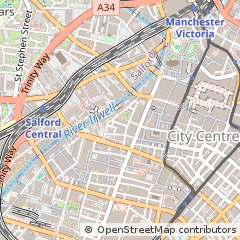 Map of Manchester