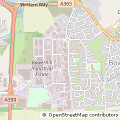 Map of Bowerhill, Melksham, Wiltshire