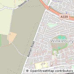 Map of Basingstoke