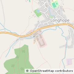 Map of Longhope, Gloucestershire