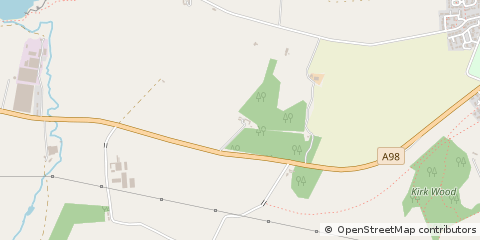 Map of Banff, Banffshire