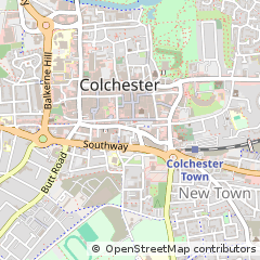 Map of Colchester