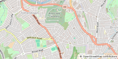 Map of Bristol