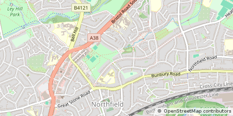 Map of Birmingham