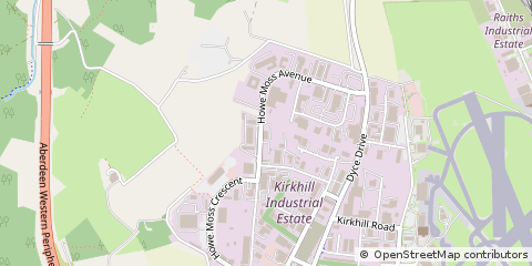 Map of Aberdeen