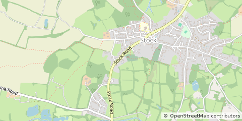 Map of Stock, Essex