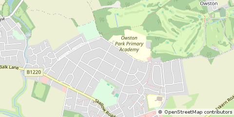 Map of Doncaster, South Yorkshire