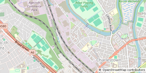 Map of Salford