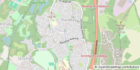 Map of Telford