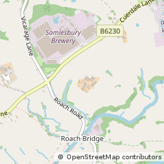 Map of Preston, Lancashire