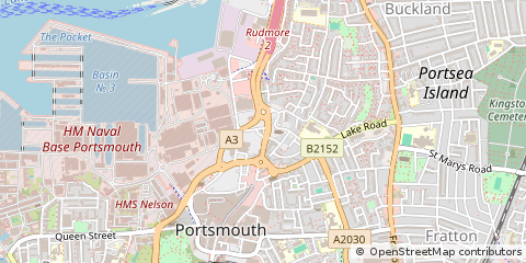 Map of Portsmouth