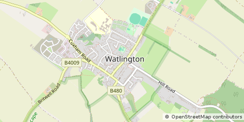 Map of Watlington