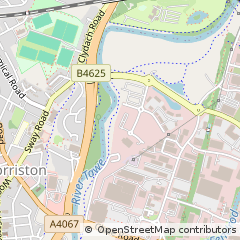 Map of Swansea