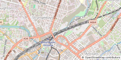 Map of Manchester