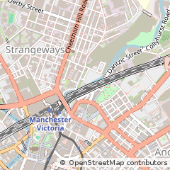 Map of Manchester