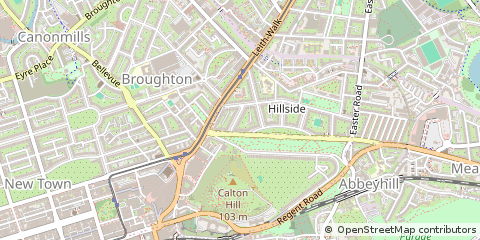 Map of Edinburgh