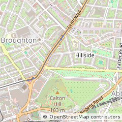 Map of Edinburgh