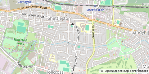 Map of Glasgow
