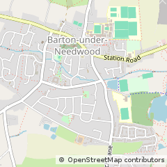 Map of Burton-on-Trent