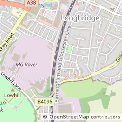 Map of Birmingham