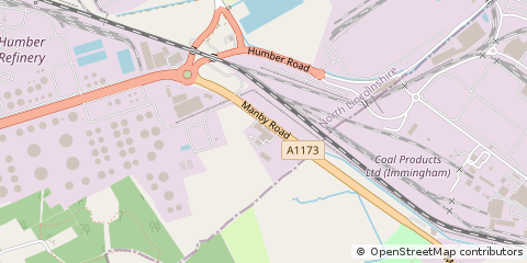 Map of Immingham