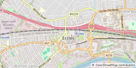 Map of Manchester