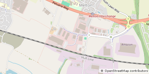 Map of North Ferriby, East Yorkshire